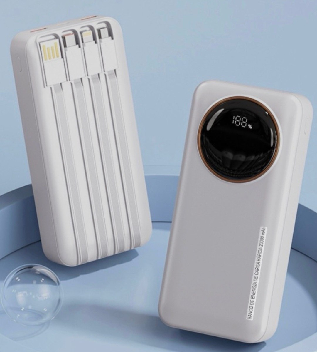 Compact R52 Power Bank (20,000 mAh) — Fast Charging & Convenience